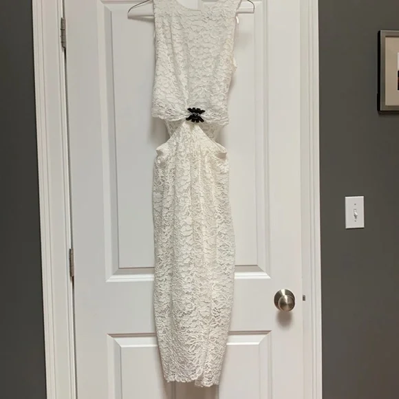 A/X Armani Exchange | Dresses | Armani Exchange Peekaboo Floral Lace Dress  | Poshmark